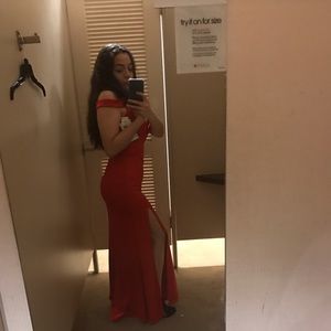 Beautiful red formal dress